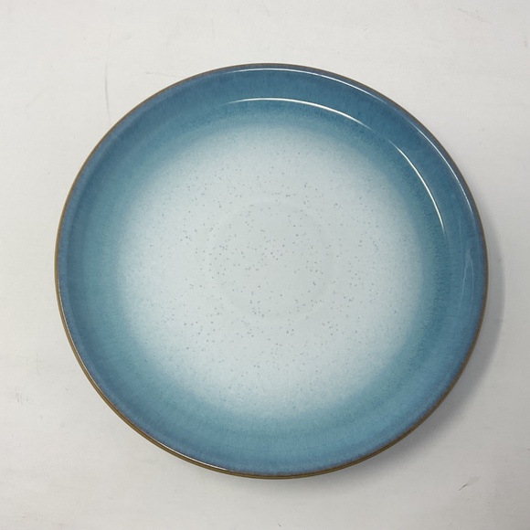 Denby Azure Haze Stoneware Coupe Dinner Plate (4 available $30 EACH) - Picture 2 of 5